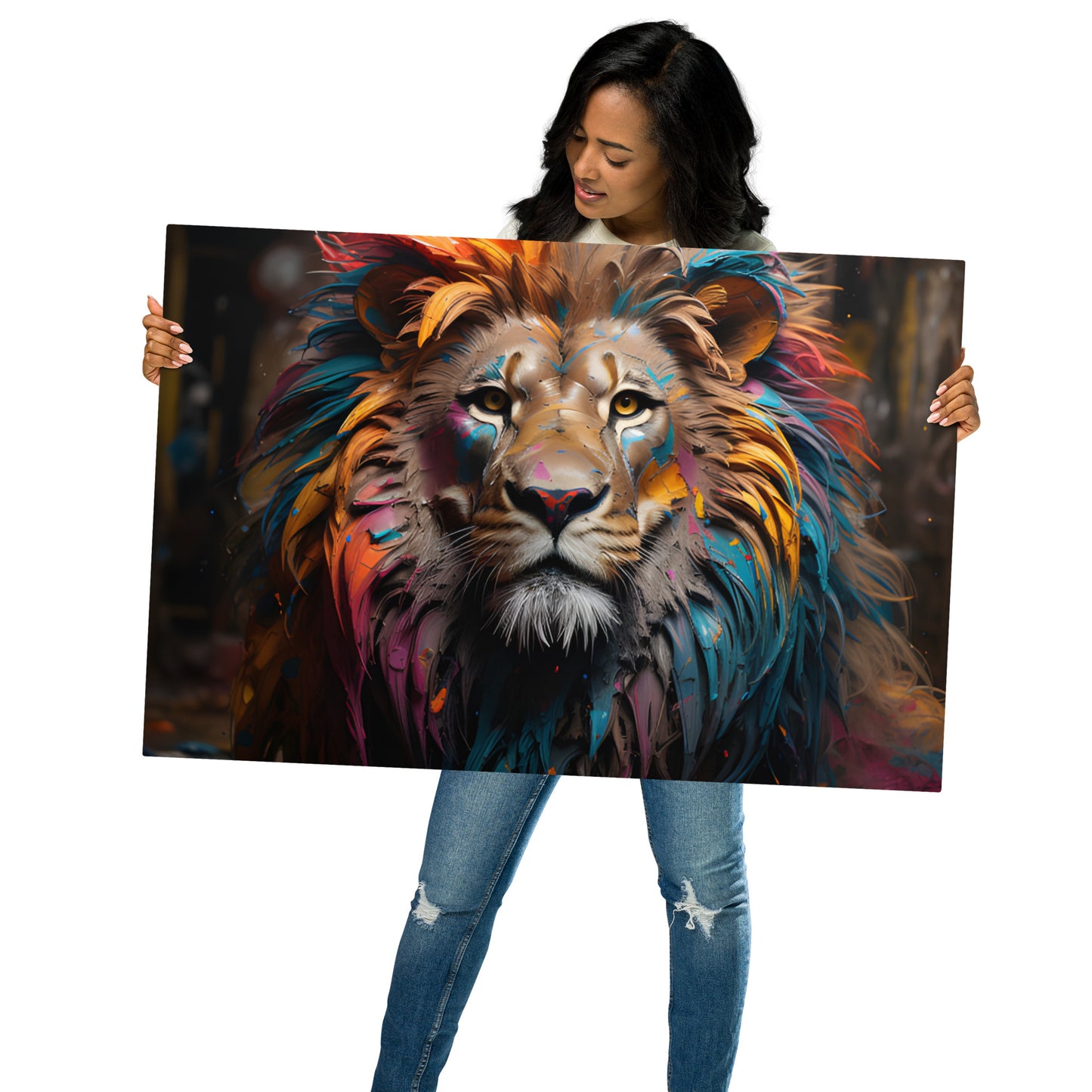 "Lion" Metal prints