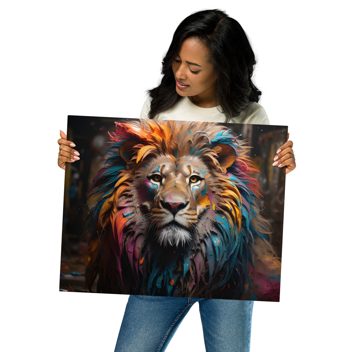 "Lion" Metal prints