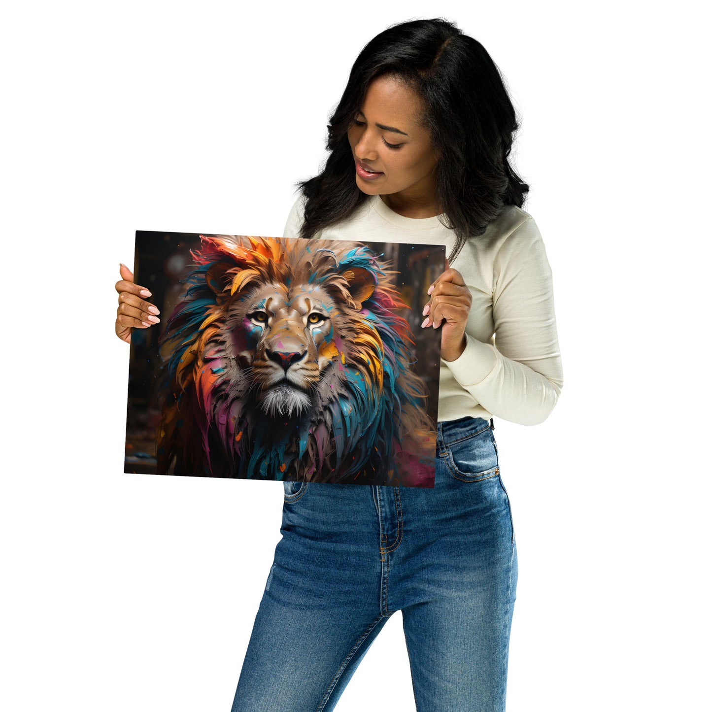 "Lion" Metal prints