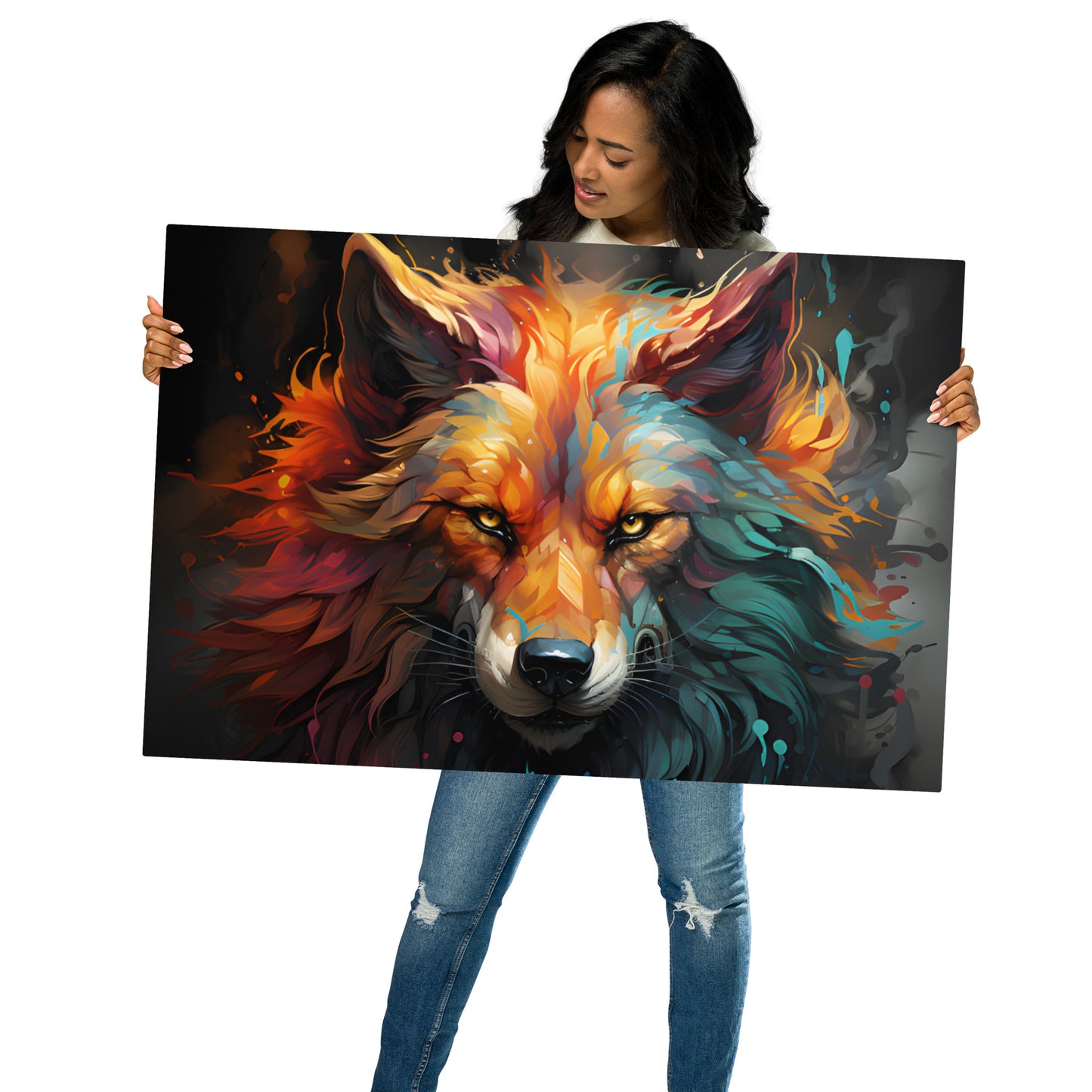 "Wolf" Metal prints