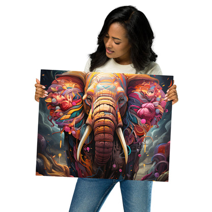 "Elephant" Metal prints