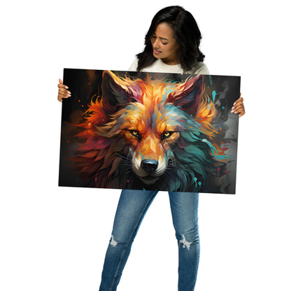 "Wolf" Metal prints