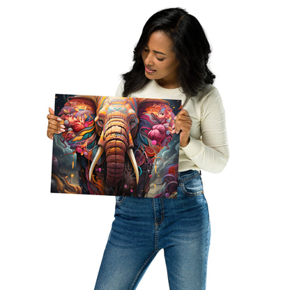 "Elephant" Metal prints