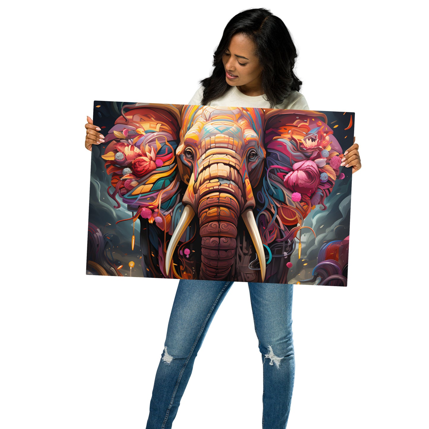 "Elephant" Metal prints