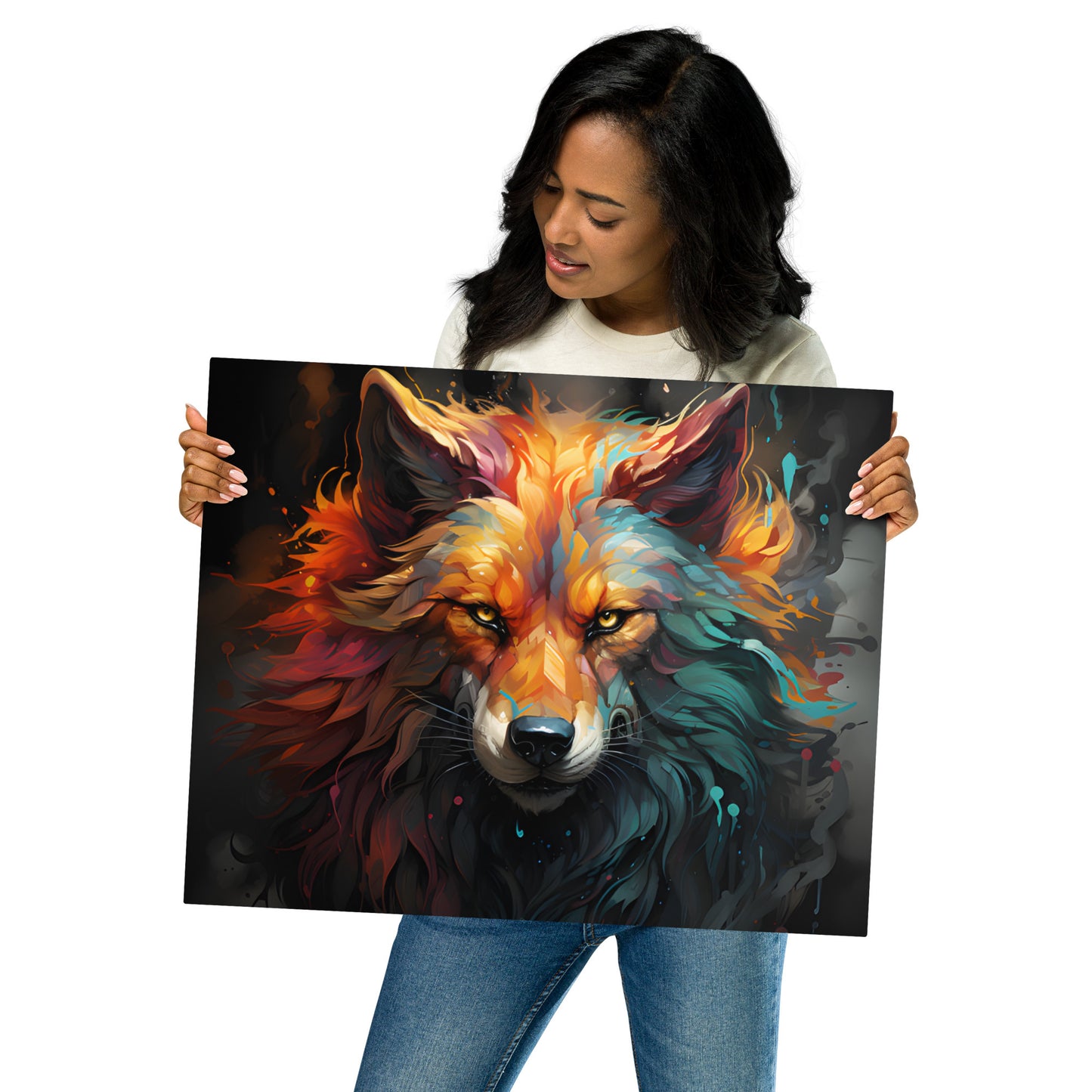 "Wolf" Metal prints