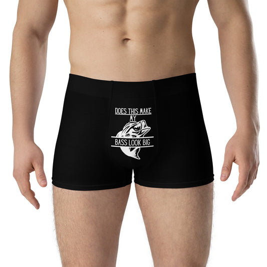 "Does This Make My Bass Look Big" Men's Boxer Briefs