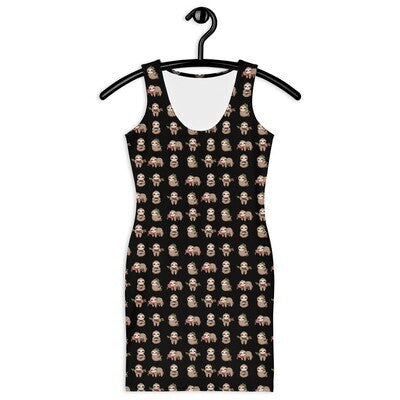 "Cute All Over Print" Sublimation Cut & Sew Dress