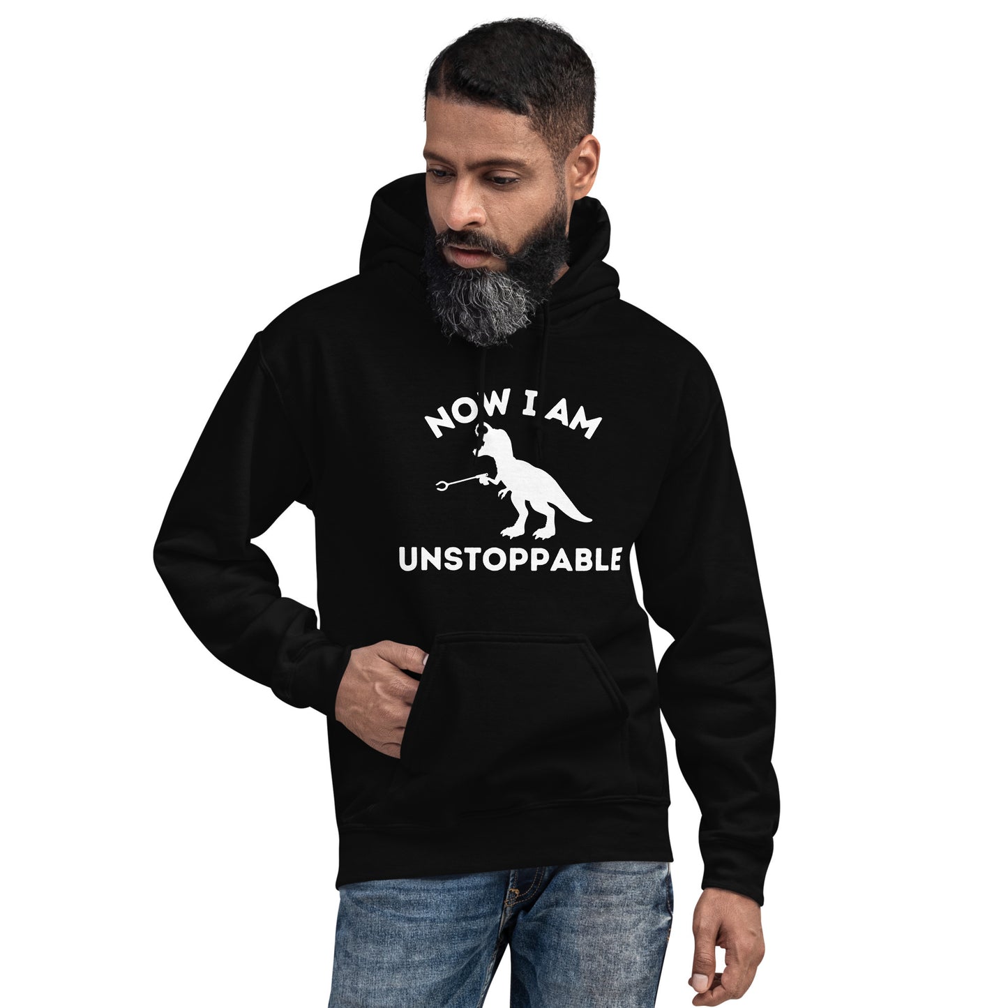 "Now I Am Unstoppable" Men's Hoodie