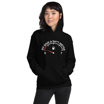 "My Give A Shit Meter" Women's Hoodie