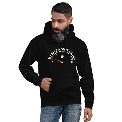 "My Give A Shit Meter" Men's Hoodie