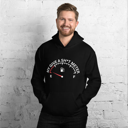 "My Give A Shit Meter" Men's Hoodie