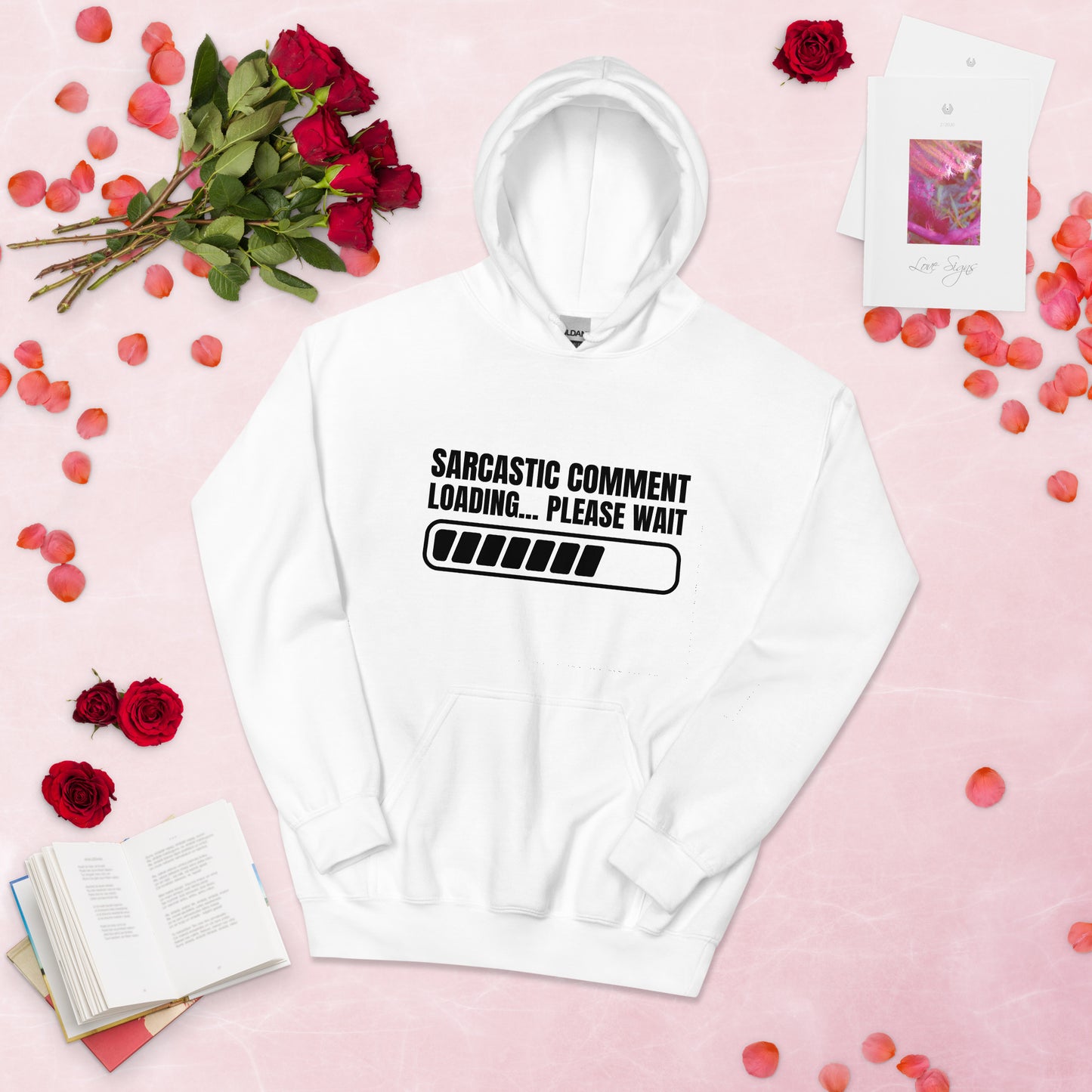 "Sarcastic Comment Loading...Please Wait" Women's Hoodie