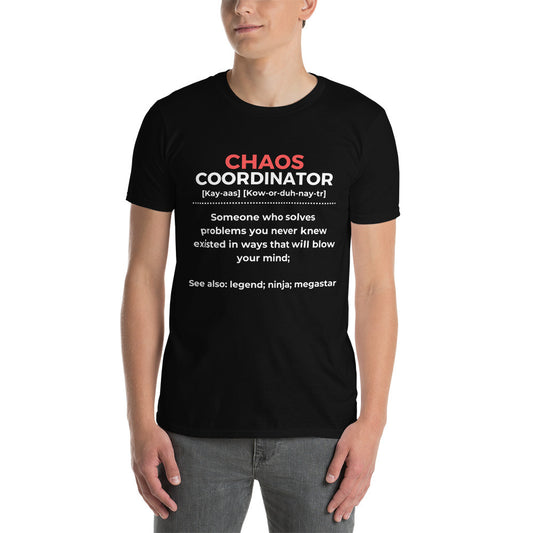 "Chaos Coordinator" Short-Sleeve Men's T-Shirt