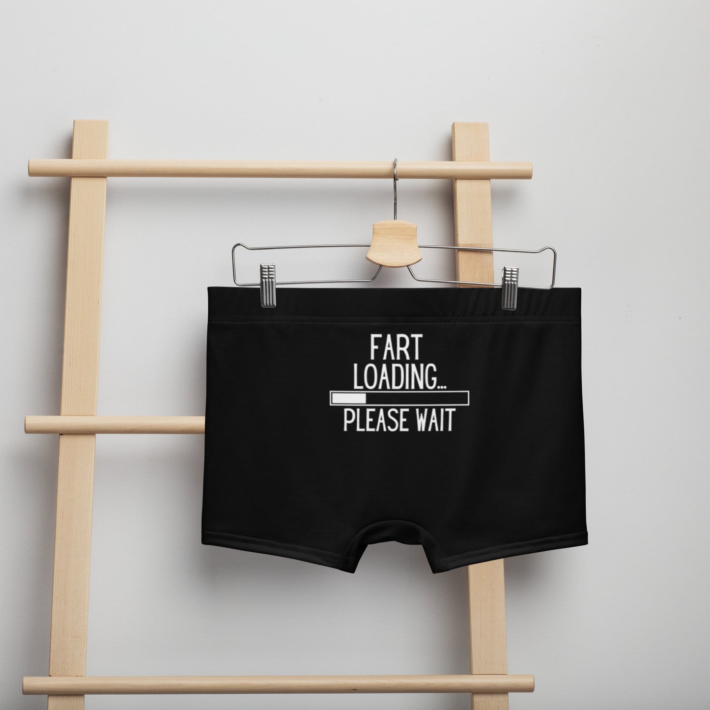 "Fart Loading, Please Wait" Men's Boxer Briefs