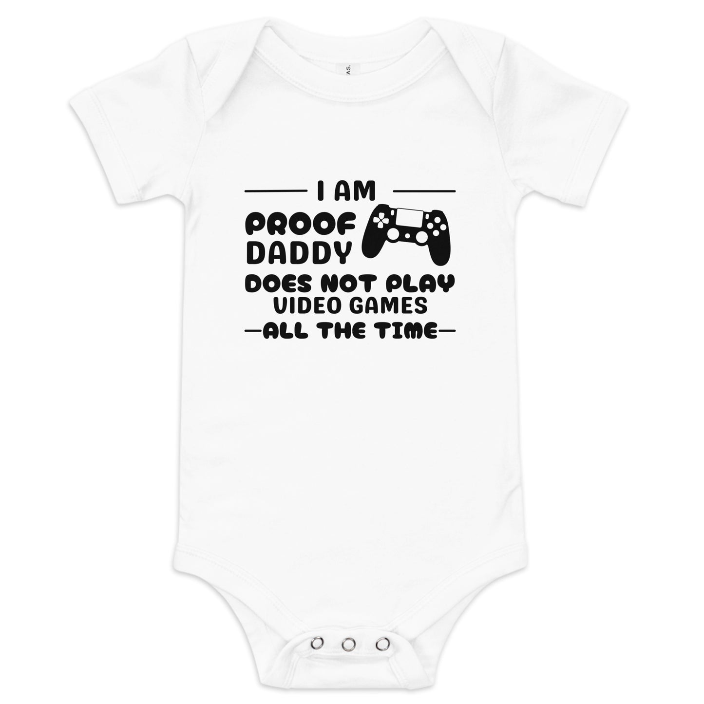 "I Am Proof" Baby short sleeve one piece