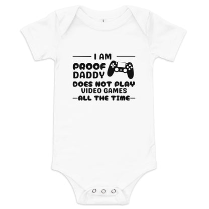 "I Am Proof" Baby short sleeve one piece