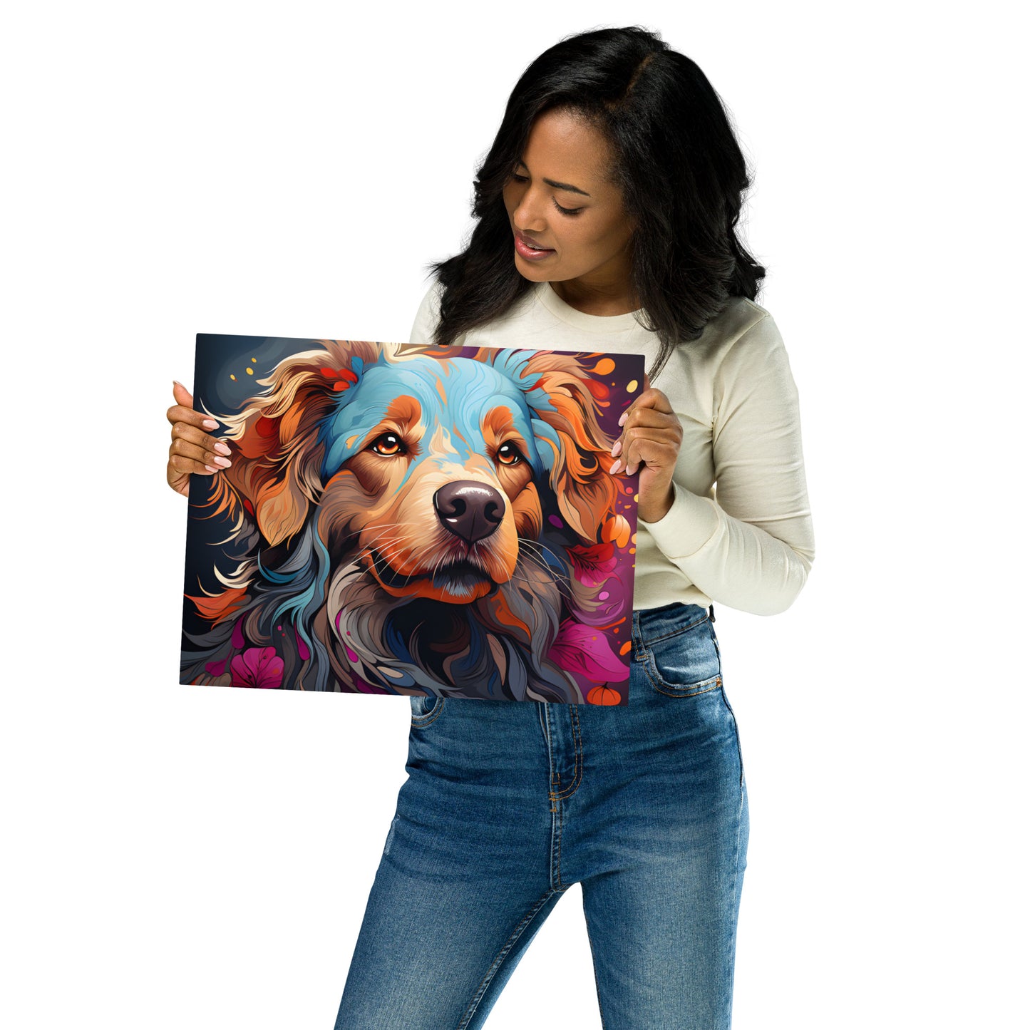 "Dog" Metal prints