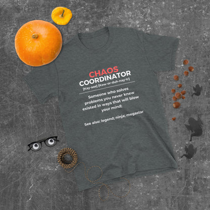 T-shirt à manches courtes pour homme « Chaos Coordinator »