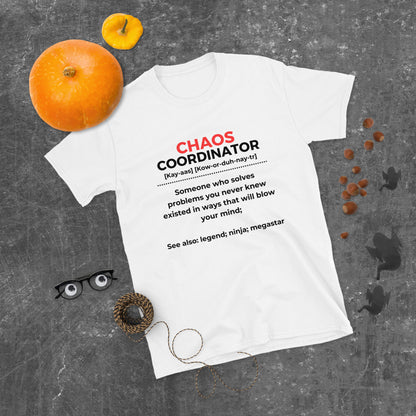 T-shirt à manches courtes pour homme « Chaos Coordinator »