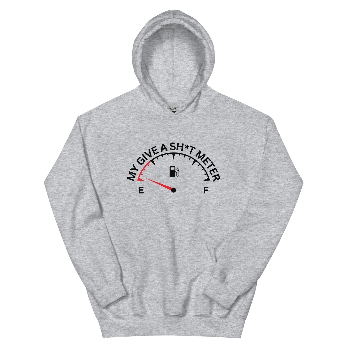 "My Give A Shit Meter" Women's Hoodie