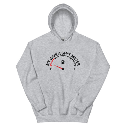 "My Give A Shit Meter" Men's Hoodie