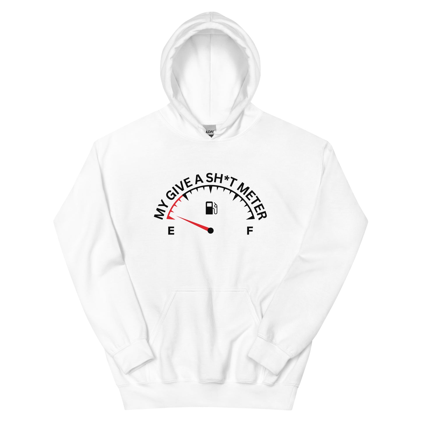 "My Give A Shit Meter" Women's Hoodie